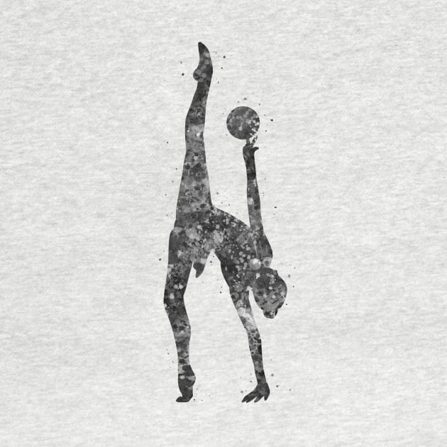 Rhythmic gymnastics ball dance by Yahya Art